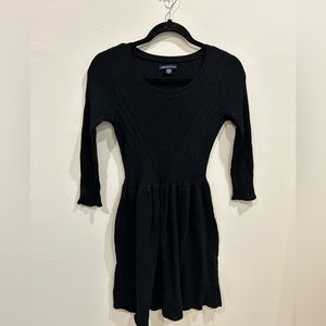 Women’s cotton American Eagle Black Mid Sleeve Short Size S Dress.